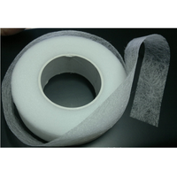 Ruban adhésif thermofusible Non tissé, ruban de toile, largeur du matériau PES de 10 à 3200 mm
