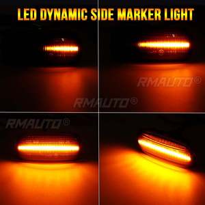 ไฟเลี้ยวข้างแบบไดนามิก LED 2 ชิ้น สำหรับ Audi A3 S3 8P A4 S4 RS4 B6 B7 B8 A6 S6 RS6 C5 C7 - Product Image 3