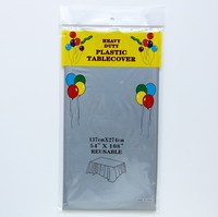 Nappe jetable en plastique pour événements, grande taille, rectangulaire, couleur unie, en PE, imperméable, fournitures de fête