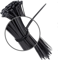 Serre-câble de haute qualité 3.6X250mm en plastique autobloquant pour sangle de câble en nylon avec fermeture éclair Clips de câble