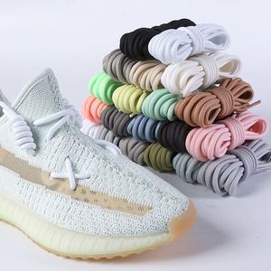 Custom 5MM 1/5 Inch Thick Round Solid Polyester Shoe Laces Outdoor Climbing Sports Basketball Shoes <b>Hiking</b> Sneaker - Product Image 2