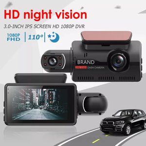 Biểu Tượng Tùy Chỉnh Xoay Ống Kính Lái Xe Ghi Âm Hd 1080P Tầm Nhìn Ban Đêm Ghi Âm 2 Ống Kính 1080P + 480P Xe Hộp Đen - Product Image 6