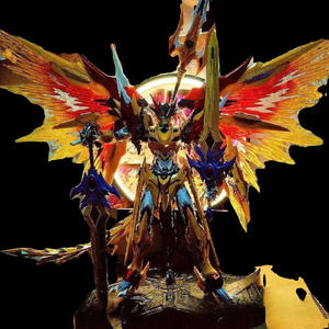 สามก๊กของเล่นทหารเด็กทำจากพีวีซีนิวเคลียร์เคลื่อนที่ได้ <span class=keywords><strong>Lu</strong></span> Bu AO Bing เสือขาว Cao Ren <span class=keywords><strong>Bai</strong></span> Qi Guan Jiang การสะสม - Product Image 4