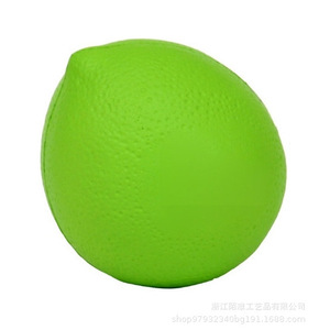 Pu Lemon Shape Fidget Toy High <b>Rebound</b> Stress Relief Decor Fruit Model 8 To 13 Years Unisex - Product Image 2