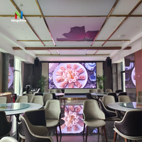 Écran LED d'intérieur personnalisé 640*480mm pour hôtel et banquet, panneau LED SMD2020 P2.5 avec maintenance frontale