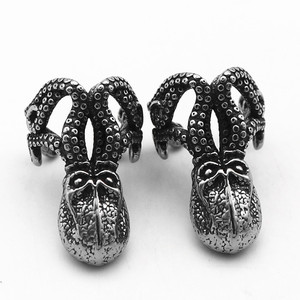 yunnique Octopus <b>Cuff</b> <b>Earrings</b> Stainless Steel Animal Design For Men And Women Fashion Jewelry - Product Image 5