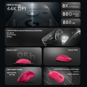 Souris de jeu sans fil <span class=keywords><strong>Logitech</strong></span> <span class=keywords><strong>G</strong></span> <span class=keywords><strong>PRO</strong></span> X SUPERLIGHT 2C de quatrième <span class=keywords><strong>g</strong></span>énération, lé<span class=keywords><strong>g</strong></span>ère (51 <span class=keywords><strong>g</strong></span>), double mode, mécanique, pour petites mains - Product Image 3