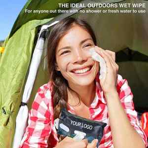 Toalhetes corporais de higiene pessoal individualmente embrulhados para mulheres e homens Mantenha limpo após o ginásio <span class=keywords><strong>Travel</strong></span> Camping Outdoors Sports - Product Image 5