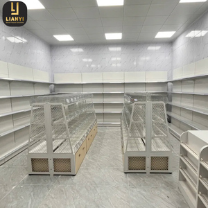 Fabricant d'essayage de magasin de détail Présentoir en bois d'étagère de magasin de snack moderne personnalisé avec étuis en acrylique améliorant l'effet de marque - Product Image 2