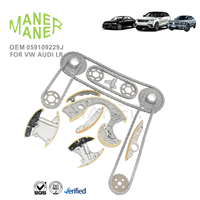 Systèmes de moteur automobile MANER 059109229J fabrication bien faite Kit de chaîne de distribution de moteur diesel inférieur pour Audi Touareg Phaeton