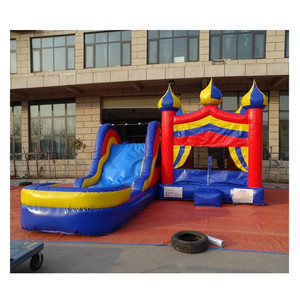 Promotion : <span class=keywords><strong>Toboggan</strong></span> <span class=keywords><strong>aquatique</strong></span> gonflable d'extérieur, château de <span class=keywords><strong>jeu</strong></span> rebondissant pour enfants, idéal pour les fêtes et les jeux combinés - Product Image 3