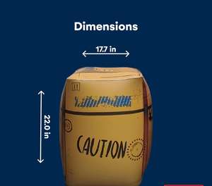 Bunkers gonflables pour la bataille de Paintball Set Home Outdoor Toys for Laser Tags Blast Guns & Paintball Gonflable Barils - Product Image 2