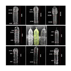 Populaire réutilisable intime agrandissement du pénis préservatif grands préservatifs esprit dragon silicone Sex Toys préservatif pour hommes - Product Image 1