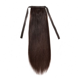 ISWEET Extensiones de Cabello Humano Natural sin Procesar Brasileño 100% Remy 9A-12A Micro-Link Ondulado Liso con Cordón de Alta Resistencia - Product Image 5