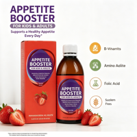 Sirop stimulant l'appétit pour enfants et adultes, liquide vitaminé aux acides aminés pour améliorer les habitudes alimentaires