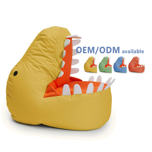 Solo Funda para Sofá Infantil Tipo <span class=keywords><strong>Puff</strong></span>, Diseño de Dragón, Interesante, para Todas las Edades, Adultos y Niños, Funda para Asiento Tipo <span class=keywords><strong>Puff</strong></span> - Product Image 1