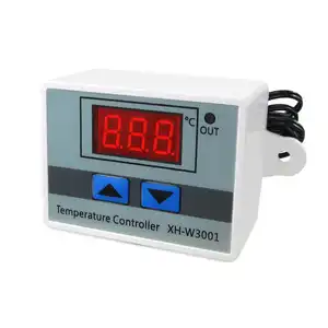 XH-W3001 12V 24V Thermostat de régulateur de température LED numérique pour incubateur 110V 220V