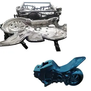 Cetakan Mainan Sepeda Motor Plastik Rotomolding Oem, Cetakan Aluminium