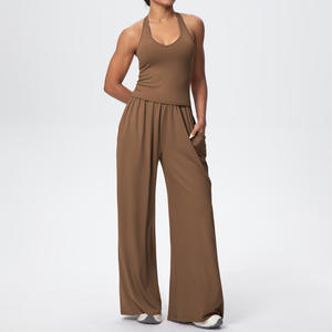 Ensemble de yoga uni grande taille pour femme, haute qualité, vente en gros, vêtements de sport et de fitness, équipement d'entraînement en vrac - Product Image 4