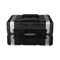 Valise de transport portable en plastique ABS-M 2U/3U/4U/6U/8U/10U/12U de 17 pouces, petite boîte de rangement légère, armoire simple, Flight Case