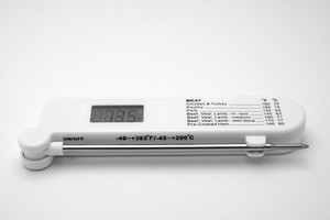 Meat Thermometer Digital <b>Foldable</b> Probe Food Instant Read Thermometer With LCD Display C F Display - Product Image 4
