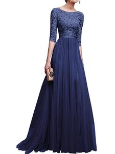 Nuevo llegado alta calidad suave tela encargo, estilo largo <span class=keywords><strong>fiesta</strong></span> princesa estilo vestido de noche - Product Image 3