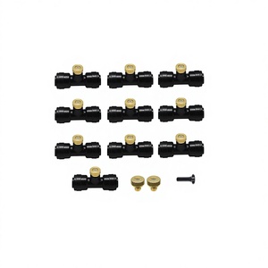 Aangepaste 1/4 Inch Vernevelmondstuk T-Messing Multi-Poort Connector Voor Buitenkoelsystemen - Product Image 2