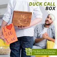 Jeu Appel Chasse Canard en Bois Appel Pack Turquie Appelant Chasseur Appelant