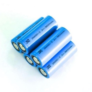 26650 3.2V 3800mAh şarj edilebilir lityum demir fosfat pil silindirik 3.2V 3800mAh LiFePO4 26650 3.2V 3800mAh pil - Product Image 1