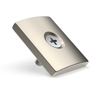 Aimant en néodyme N54 Arc Block, aimant permanent puissant en Ndfeb pour moteurs, en forme de disque rond et d'anneau