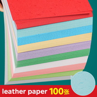 Papier de reliure A4/A3 en cuir de haute qualité 180 g/m², couverture personnalisée en relief épais, carton enduit double face pour livre à faire soi-même