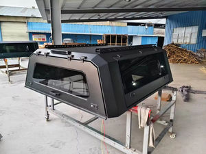 कार की छत रैक संलग्न छत के शीर्ष कैंपिंग पोड वेदरप्रूफ ट्रक कैपर स्लाइडिंग विंडो एकीकृत टोनेउ कवर - Product Image 4