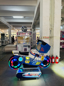 Prova il brivido della guida motociclistica in questa macchina da gioco arcade simulatore di motociclette a gettoni per interni - Product Image 6