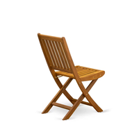 Chaise pliante moderne en bois d'acacia massif, imperméable, écologique, durable, pour extérieur, jardin, patio, balcon, plage, restaurant, café, salle à manger