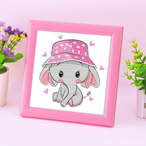 Piccoli e <span class=keywords><strong>facili</strong></span> <span class=keywords><strong>fai</strong></span> <span class=keywords><strong>da</strong></span> <span class=keywords><strong>te</strong></span> 5d Diamond Painting Kit Full Drill bambini Diamond Painting by Number Kit senza cornice per principiante 5.9x7.8 in - Product Image 1