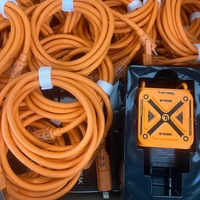 Câble de charge rapide 7-en-1 avec lumière respirante et fonction anti-moustiques parfumée, compatible avec les téléphones Huawei et Apple iPhone