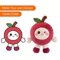 Peluche personnalisée Créez votre Respectueux de la peau Promotion de Noël mignonne Citrouille jouets en peluche personnalisés