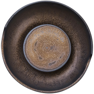 Support de théière en céramique rétro, doré, de forme irrégulière, pour service à thé Kung Fu, accessoire isolant thermiquement pour la cérémonie du thé - Product Image 4