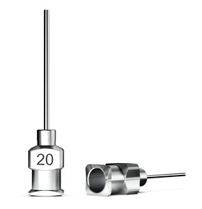 Agujas Dispensadoras <span class=keywords><strong>de</strong></span> Fluidos <span class=keywords><strong>de</strong></span> Acero Inoxidable con Punta Roma <span class=keywords><strong>de</strong></span> 1/4, 1/2, 1, 1 1/2, 2 Pulgadas, Calibre 8 ~ <span class=keywords><strong>30</strong></span> - Product Image 1