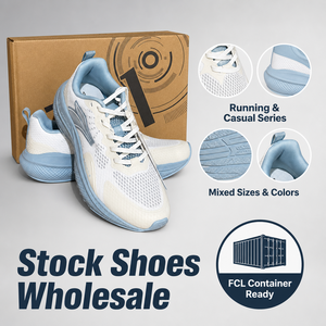 Chaussures décontractées 361 Degrees en surplus, chaussures de sport en gros, stock excédentaire pour les magasins de chaussures, approvisionnement en gros - Product Image 1