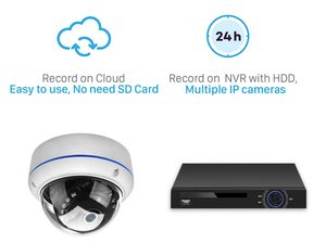 <b>Wireless</b> Home Security <b>Camera</b>, P2P, H.265, Infrared Night Vision, HD M434 - Product Image 3