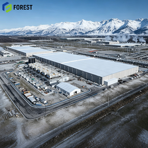 Industrial Steel Structure Warehouse Manufacturing Plant Seismic Resistant Bolted Connection Contractor - Product Image 1