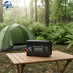Inversor de Corriente de Onda Sinusoidal Pura MYAMI DC a AC de 2KW 12V 24V 220V 4000W, Sistema de Energía Solar/Automotriz/Hogar, ¡Gran Venta! - Product Image 1