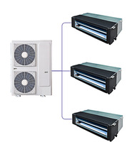 Transporteur 220V 60HZ double 2 3 4 zones tonne HP Multi Split Type unité de système AC central VRF VRV onduleur climatiseur HVAC