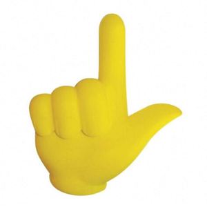 Factory Wholesale PU Fist Shaped Gesture Customized Anti Stress Ball Soft Squeeze Palm Fingers Toy for Adult Kid Promotion Gifts - Product Image 2