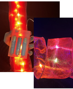 Pita Kado Natal LED 5cm Berkualitas Terbaik 2026, Dekorasi Natal untuk Pesta Keluarga, Pengiriman Langsung - Product Image 3
