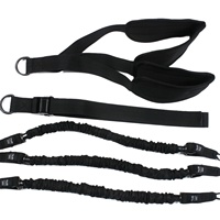 Bandes d'assistance pour tractions robustes avec sangle réglable et sangle de pied confortable, ensemble de bandes de résistance empilables pour tractions