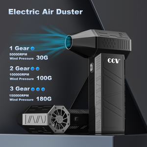 CCV 150000RPM Electric <b>Air</b> <b>Duster</b> 3 Gears Adjustable Rechargeable Cordless Jet Industrial Cleaning for Keyboard PC Battery - Product Image 6