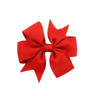 Ruban gros-grain uni de couleurs tendance, nœuds pour cheveux, pinces pour cheveux, accessoires pour cheveux pour filles, accessoires pour cheveux pour enfants