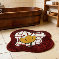 Nouveau tapis personnalisé avec logo, tapis commercial en polyester, tapis fait main tufté, tapis en herbe synthétique sur mesure